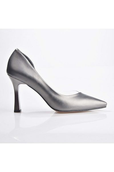 NEW ANGEL 653 Women's Transparent Detailed Classic Stiletto