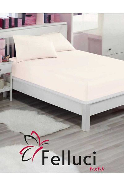 Felluci textile 100% Cotton Single and Double Combed Combed Elastic Bed Sheet