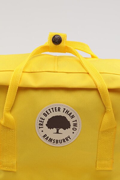 Ramsburry Imperteks Fabric Yellow Backpack