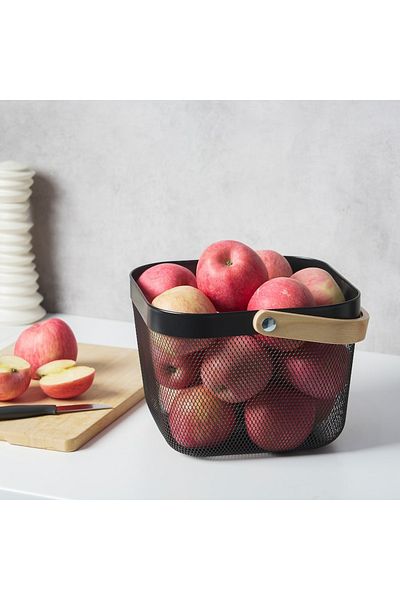 IKEA RISATORP Basket Dark Grey, 25x26x18 cm