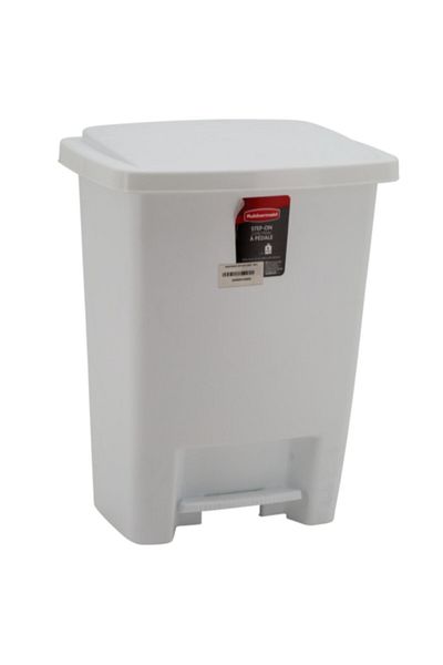 RUBBERMAID High Quality Plastic Step On Wastebasket