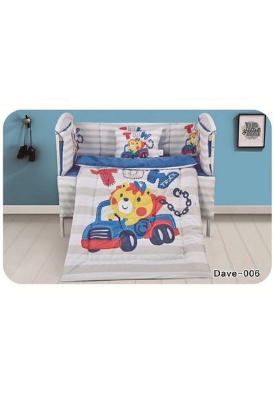 smart home Set consisting of a children's quilt, size 90X145 cm, a rubber sheet, 110X160cm , 34x45cm , 33x130cm