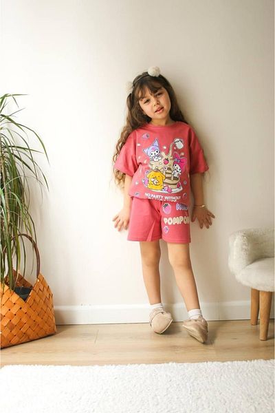 JELİBOOM GIRL'S SHORTS SET