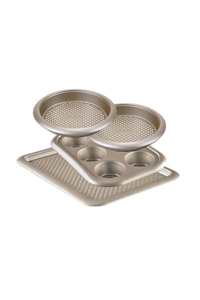 Penguen 4-Piece Dishwasher Safe Non-Stick Coating Bakeware Set