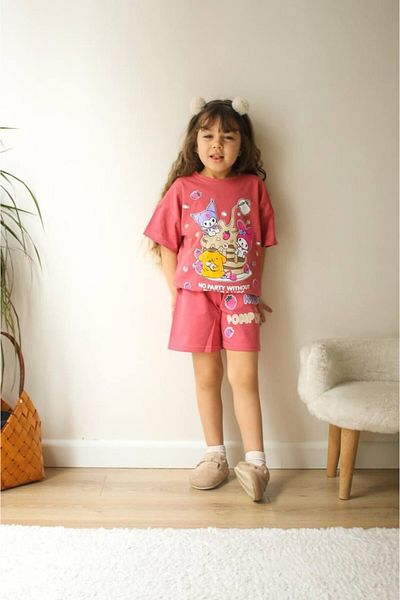 JELİBOOM GIRL'S SHORTS SET