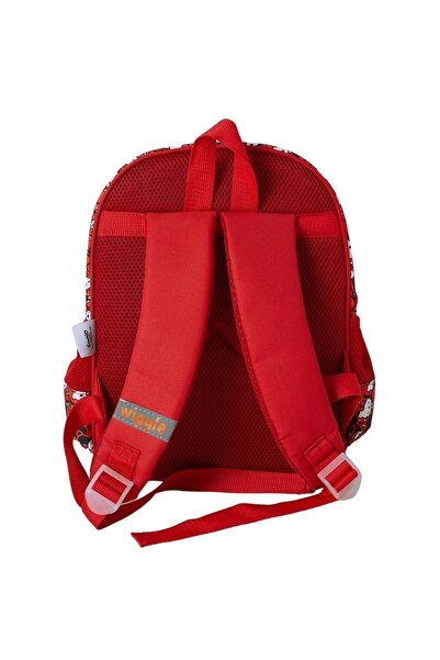 Hello Kitty Kırmızı Anaokulu Kız Çocuk Sırt Çantası (7 adet DEFTER HEDİYE)