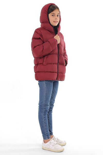 Montland Sports Girl Seated Waterproof Winter Coat Covered Fleece Inside Seated Windproof