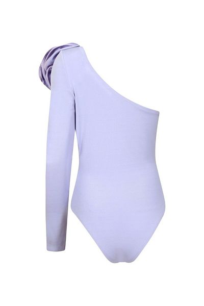 La Sarta Body liliac cu detaliu Elba Rose