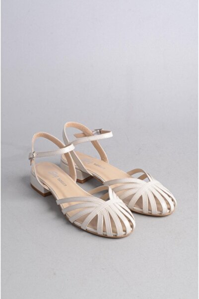 SEÇ KUNDURA PANTOFI DE DAMA PIELE VERITABILĂ - SEÇ 024, PIELE LUCRĂ NUDE, Înălțime toc: 3 cm