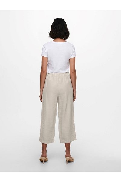 ONLY Relaxed Cut Cream Women's Trousers15229018
