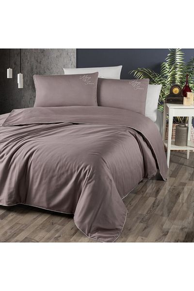 First Choice Bed linen, lilac, luxury cotton satin 6 pieces, First Choice, Timeless, Always Forever
