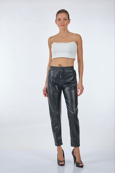 Ysatis Дамски панталон Skinny Leg с висока талия, еластичен, цвят camel 22232000105