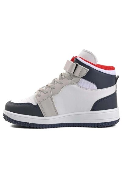 KOCAMANLAR Cool Glaxy Dlouhá dětská sportovní obuv Peking High Top DARK BLUE-WHITE