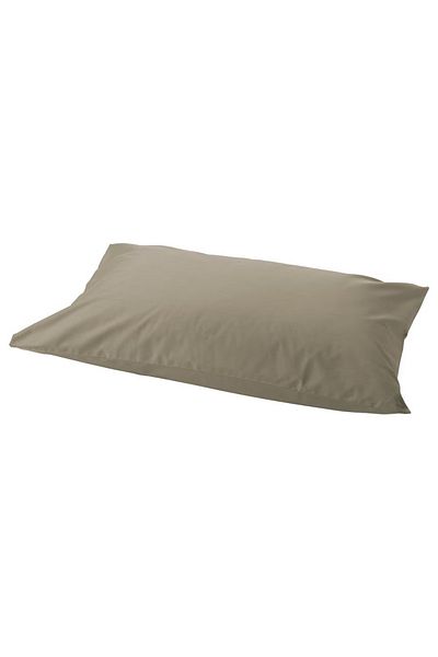 IKEA ULLVIDE Grey-Beige Pillowcase 50x80 cm – Soft, Durable & Breathable