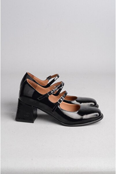 SEÇ KUNDURA SEÇ 147 PANTOFI CU TOC CU CUREA DIN PIELE VERITĂ (Înălțimea tocul...