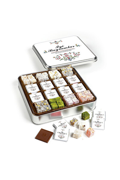 Hacı Şerif Bayram Hediyesi (Madlen Çikolata - Karışık Çifte Kavrulmuş Lokum M...