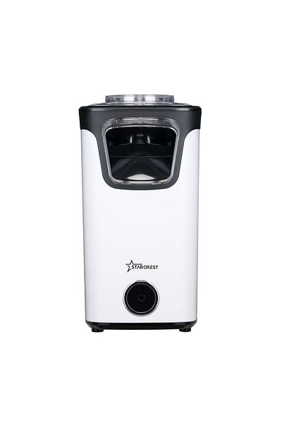 STARCREST STARCREST SPM-1100WH Popcorn Maker, 1100 W, White/Black