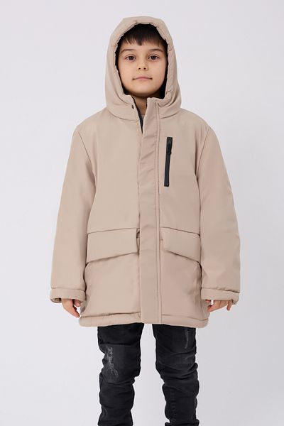 Montland Men's Sports Fur Winter Stone Coat Hooded 3 Pocket Wind and Waterproof