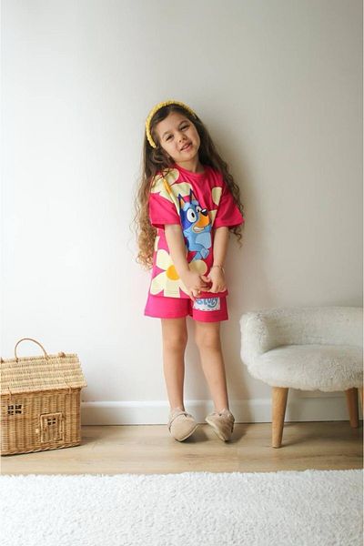JELİBOOM Girl's Shorts Suit
