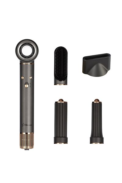 Uscator de par profesional STARCREST SHD-5-1, 1300 W, 4 Accesorii incluse, 3 Trepte de viteza