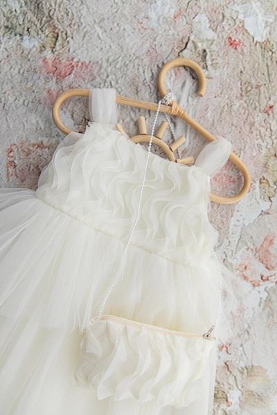 PİTABABY Nora Tutu Bag Girl Dress - White
