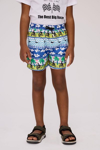 Nebbati BG Store Boys Patterned Shorts