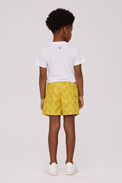 Nebbati Boys' Yellow Shorts
