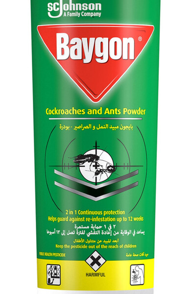 Baygon مسحوق سيك 250 غرام/24 AE