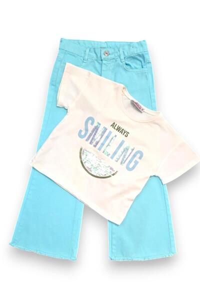 SeaBubbles Komplet pantalona sa šljokicama za devojčice