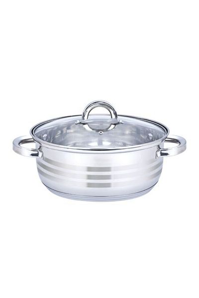 Floria Pot with lid Floria ZLN-4106, Stainless steel, 24 x 9 cm, 4 L