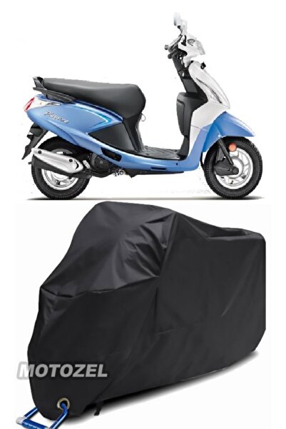 AutoZEL قماش مشمع للدراجات النارية من هيرو بليجر 110 أسود مقاوم للماء (متوافق...