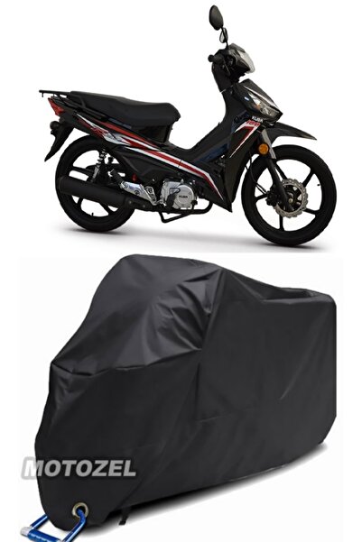 MotoZEL قماش القنب الأسود المتوافق مع قفل Kuba Reiz 50 مقاوم للماء