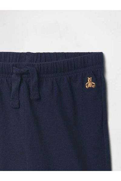 GAP Baby Boy Brannan Bear Embroidered Pull-On Orange Short