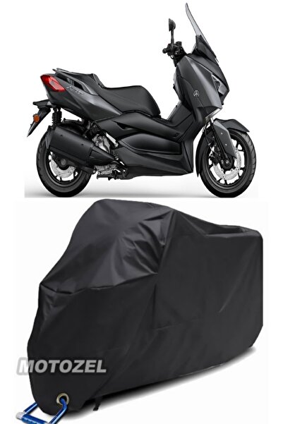 MotoZEL قماش القنب الأسود المتوافق مع قفل Yamaha X-Max 250 ABS مقاوم للماء