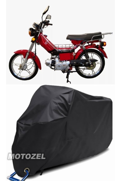 AutoZEL بيسان سبورت 103 قماش مشمع أسود للدراجات النارية مقاوم للماء (متوافق م...