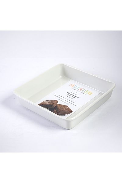 Martha Stewart Color Bake Cake Pan Square 9" Linen
