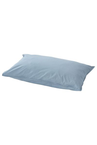 IKEA ÄNGSLILJA Pillowcase, Blue-Grey, 50x80 cm – Soft & Breathable Cotton