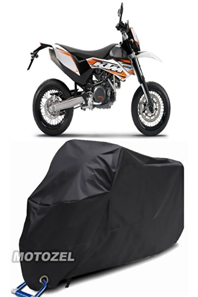 MotoZEL قماش القنب الأسود المتوافق مع قفل KTM 690 SMC R مقاوم للماء