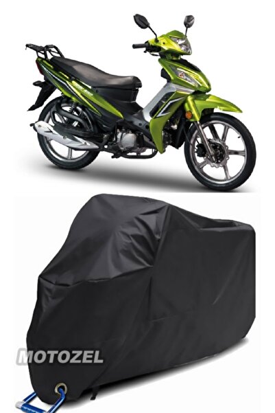 MotoZEL قماش القنب الأسود المتوافق مع قفل Motoran ZS 100 مقاوم للماء