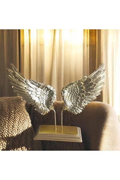 Online 26cm-32cmlik ebatlarda kırılmaz polyester,sarı renk  melek kanadı dese...