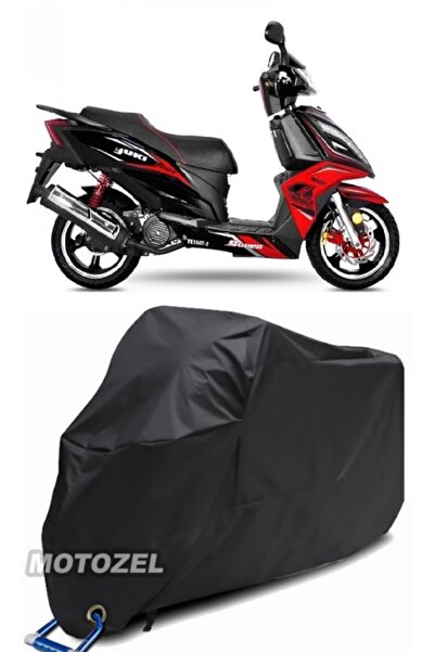 MotoZEL قماش القنب الأسود المتوافق مع قفل Yuki YK150T-20 مقاوم للماء