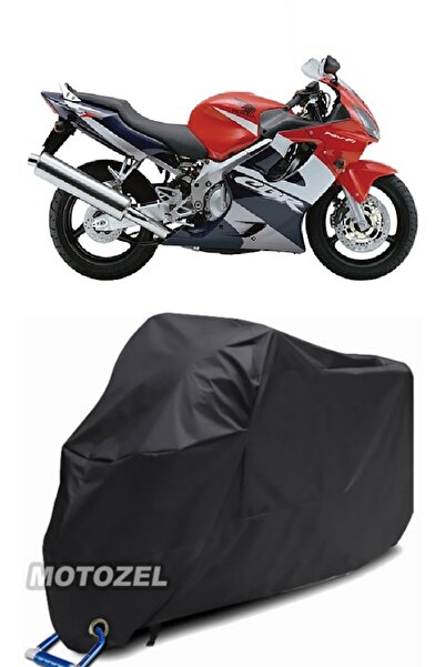 MotoZEL هوندا CBR 600 F Sport Lock متوافق مع القماش المشمع الأسود للدراجات ال...