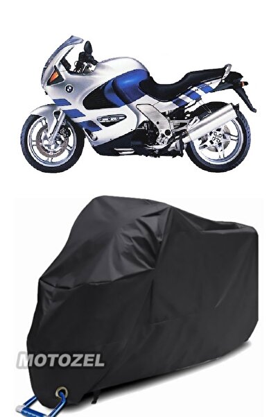 AutoZEL Bmw K 1200 RS مشمع دراجة نارية أسود مقاوم للماء (متوافق مع القفل)