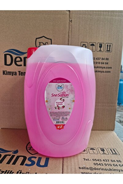 DERİNSU KİMYA 4 LT SIVI EL SABUNU