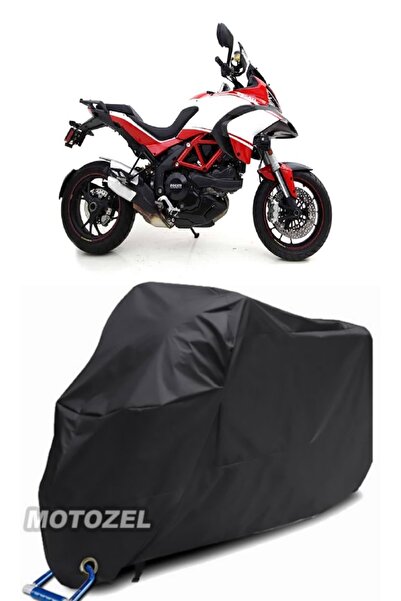 AutoZEL Ducati Multistrada 1200 Pikes Peak Black Motorcycle Canvas مقاوم للما...