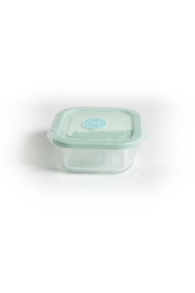 Martha Stewart Containers Hadsell Glass Square 6Pcs
