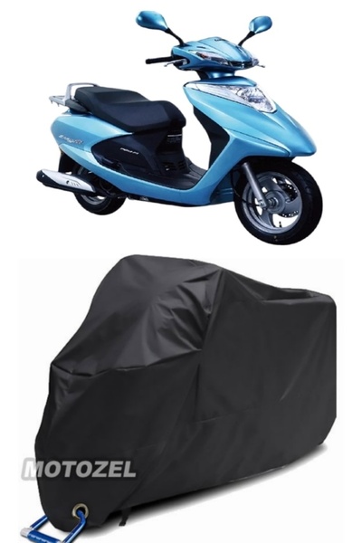 MotoZEL هوندا سباسي 110 ألفا لوك متوافق مع القماش المشمع الأسود للدراجات النا...