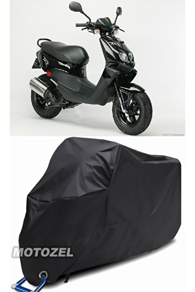 AutoZEL بيجو تريكر 100 غطاء دراجة نارية أسود مقاوم للماء (متوافق مع القفل)