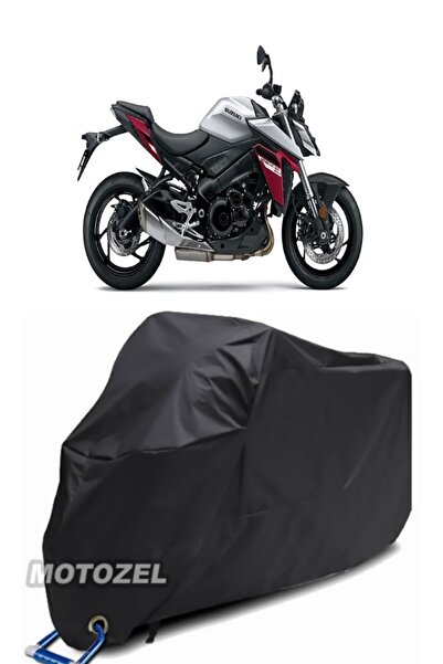 MotoZEL قماش القنب الأسود المتوافق مع قفل سوزوكي GSX-S 950 مقاوم للماء