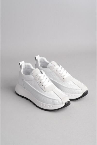 SEÇ KUNDURA Λευκό SELECT 1390 ΓΝΗΣΙΟ ΔΕΡΜΑ CASUAL ΓΥΝΑΙΚΕΙΑ ΠΑΠΟΥΤΣΙΑ